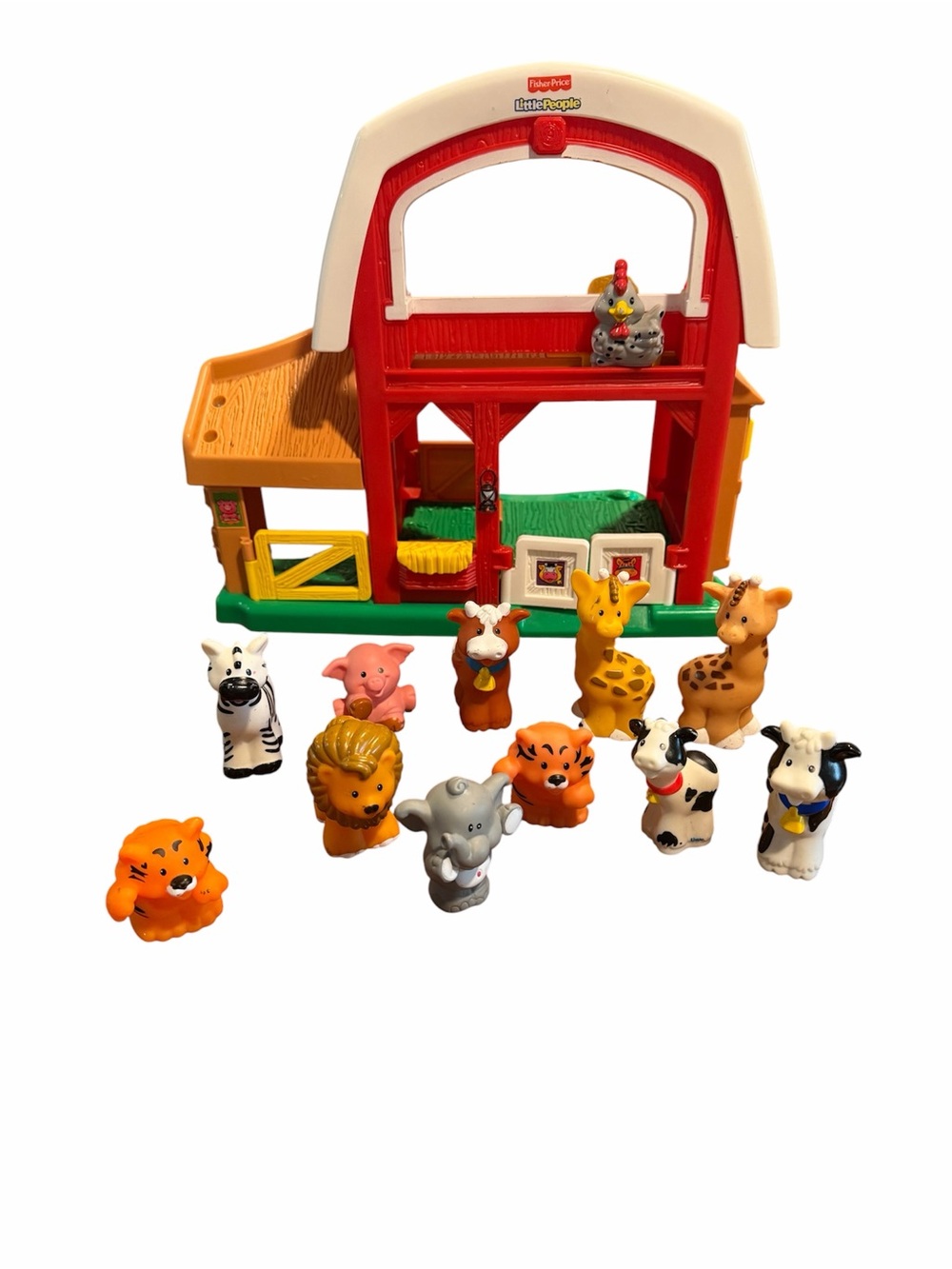 Fisher-Price Little People Animal Sounds Farm - EUC